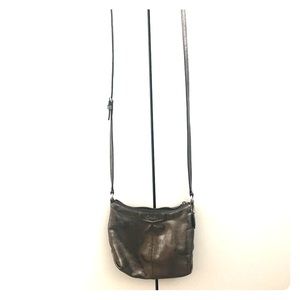 Metallic Coach Crossbody Bag